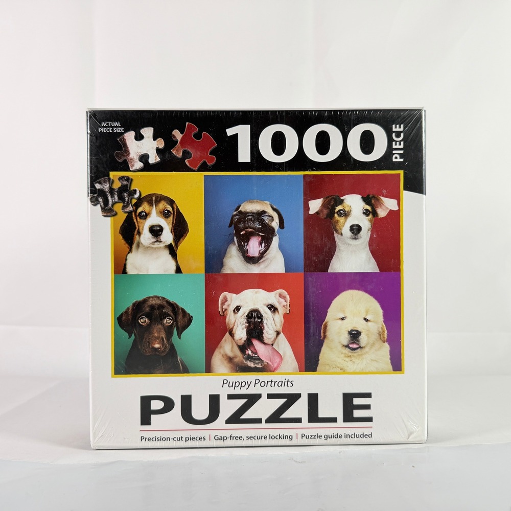 Turner Licensing Puppy Portraits‎ 1000 Piece Jigsaw Puzzle 2020 NIB